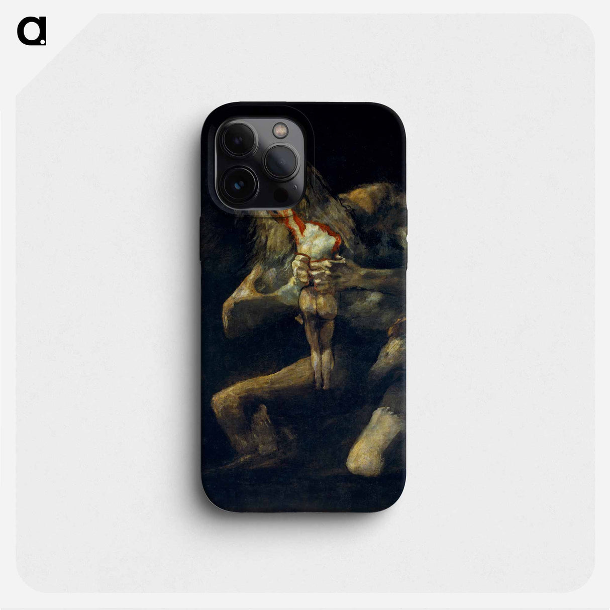 Saturn Devouring His Son - Francisco de Goya Phone Case.