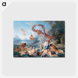 アートポストカード-The Triumph of Venus - フランソワ ブーシェ Postcard.