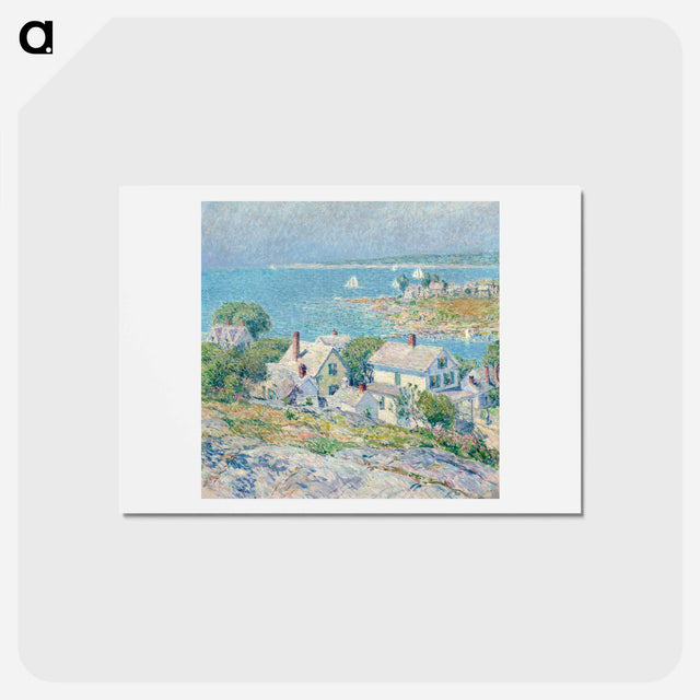 アートポストカード-New England Headlands - フレデリック チャイルド ハッサム Postcard.