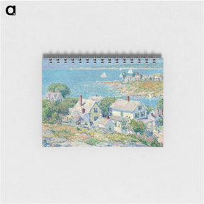 アートメモ帳-New England Headlands - フレデリック チャイルド ハッサム Memo.