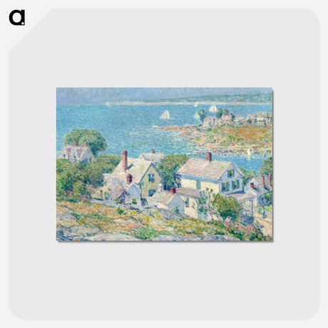 アートポストカード-New England Headlands - フレデリック チャイルド ハッサム Postcard.
