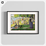 A Sunday on La Grande Jatte - Georges Seurat Poster.