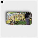 A Sunday on La Grande Jatte - Georges Seurat Phone Case.