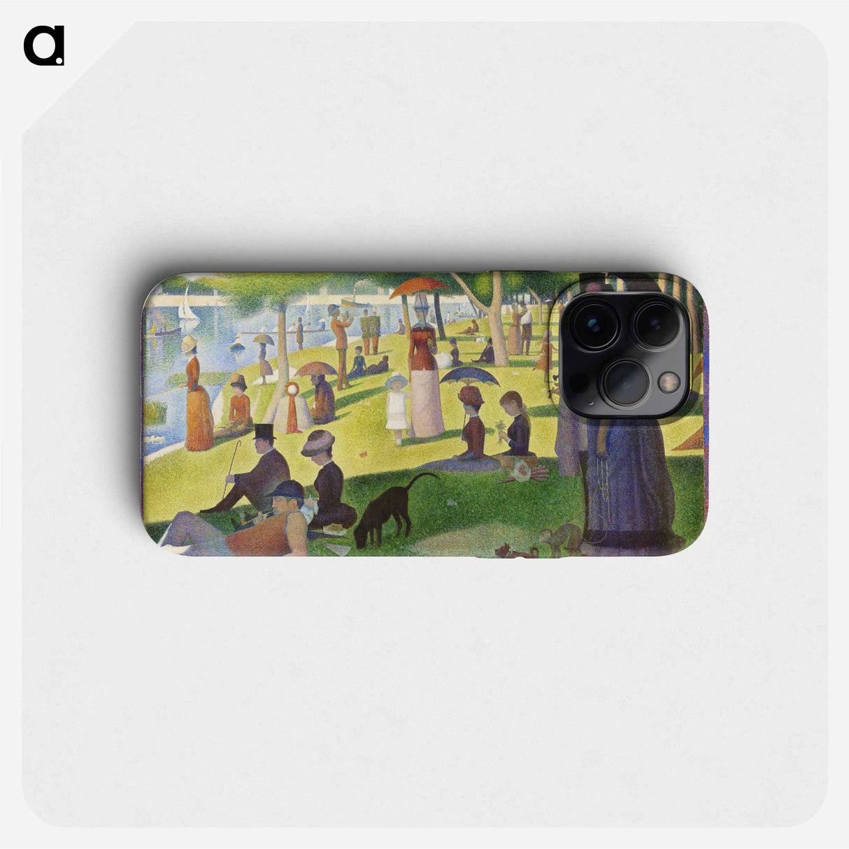 A Sunday on La Grande Jatte - ジョルジュ スーラ Phone Case.