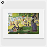 A Sunday on La Grande Jatte - Georges Seurat Poster.