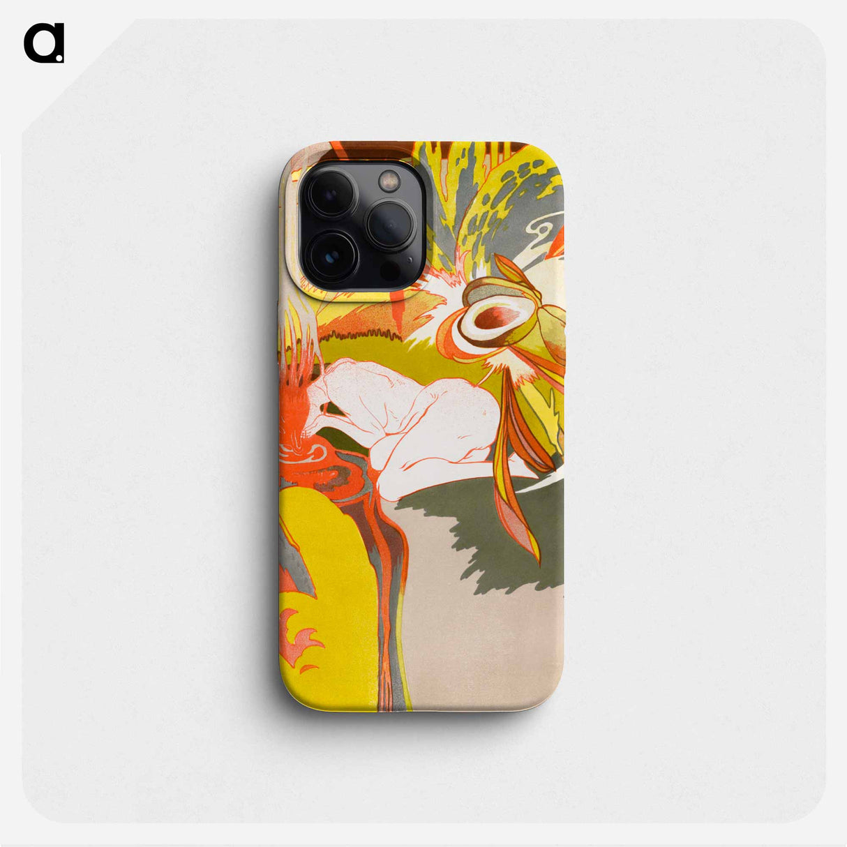 La source du Mal - Georges de Feel Phone Case.