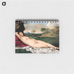 アートメモ帳-Sleeping Venus
 - ジョルジョーネ Memo.