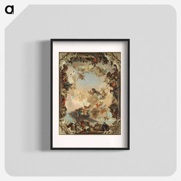 Allegory of the Planets and Continents
 - ジョバンニ バティスタ ティエポロ Poster.