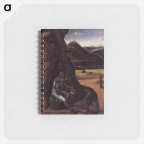 アートメモ帳-St. Jerome in the Wilderness - ジョヴァンニ ベッリーニ Memo.