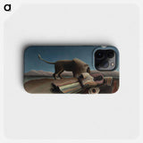 The Sleeping Gypsy - Henri Rousseau Phone Case.