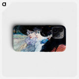 Three women in profile - アンリ ソム Phone Case.