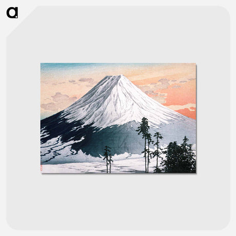 アートポストカード-Katsuyama Neighborhood - 高橋 宏明 Postcard.