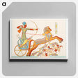 アートパネル-Ramses-Meïamoun Fight Against Katas
 - エジプト美術史 Canvas.