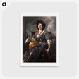 アートポストカード-Portrait of Lady Michelham
 - ジャック エミール ブランシュ Postcard.