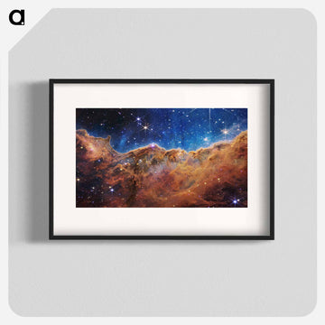 Cosmic Cliffs in the Carina Nebula
 - ジェームズ ウェッブ宇宙望遠鏡 Poster.