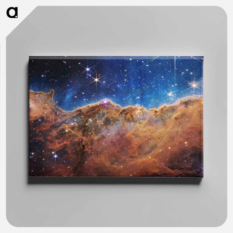 アートパネル-Cosmic Cliffs in the Carina Nebula
 - ジェームズ ウェッブ宇宙望遠鏡 Canvas.