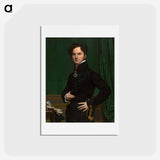 アートポストカード-Amédée-David, the Comte de Pastoret
 - ジャン オーギュスト ドミニク アングル Postcard.