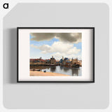 View of Delft - Johannes Vermeer Poster.