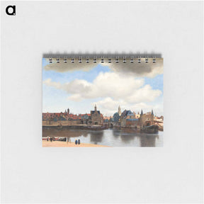アートメモ帳-View of Delft - ヨハネス フェルメール Memo.
