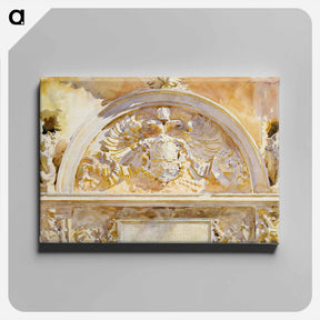 アートパネル-Escutcheon of Charles V of Spain - ジョン シンガー サージェント Canvas.