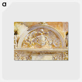 アートポストカード-Escutcheon of Charles V of Spain - ジョン シンガー サージェント Postcard.