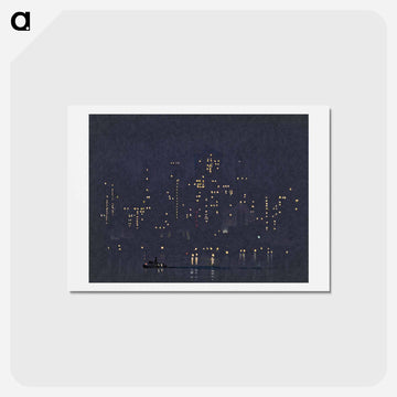 Night Lights of Manhattan
 - ジョセフ ペネル Postcard.