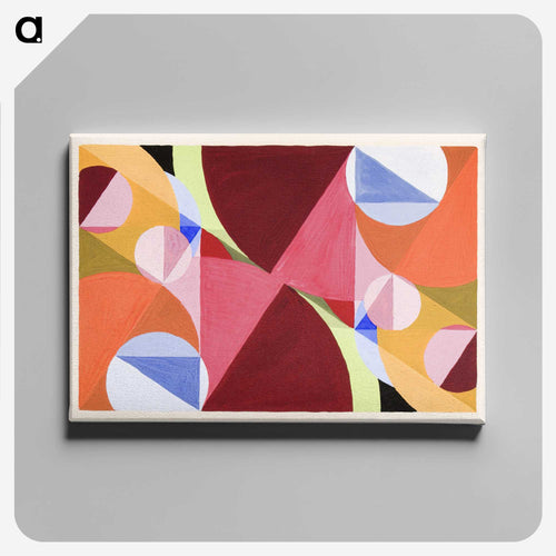 直交によって破られた領域 - ヨーゼフ シリンガー Canvas.
