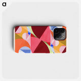 Area Broken by Perpendiculars - Josef Schillinger Phone Case.