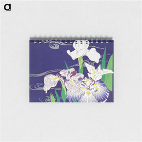 アートメモ帳-Irises - 月岡 工業 Memo.