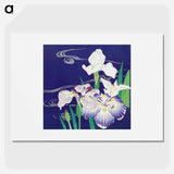 Irises - Tsukioka Kogyo Poster.