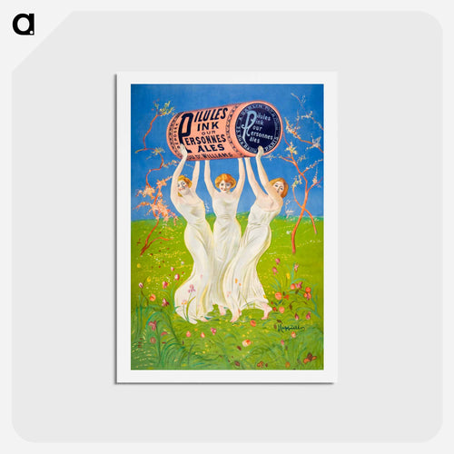 Pink Pills for Pale People - レオネット カピエッロ Postcard.