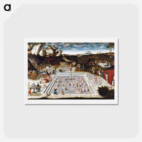 アートポストカード-The fountain of youth
 - ルーカス クラナッハ Postcard.