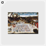 アートポストカード-The fountain of youth
 - ルーカス クラナッハ Postcard.