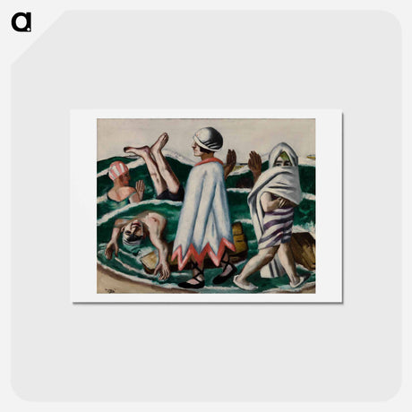 アートポストカード-Lido
 - マックス ベックマン Postcard.