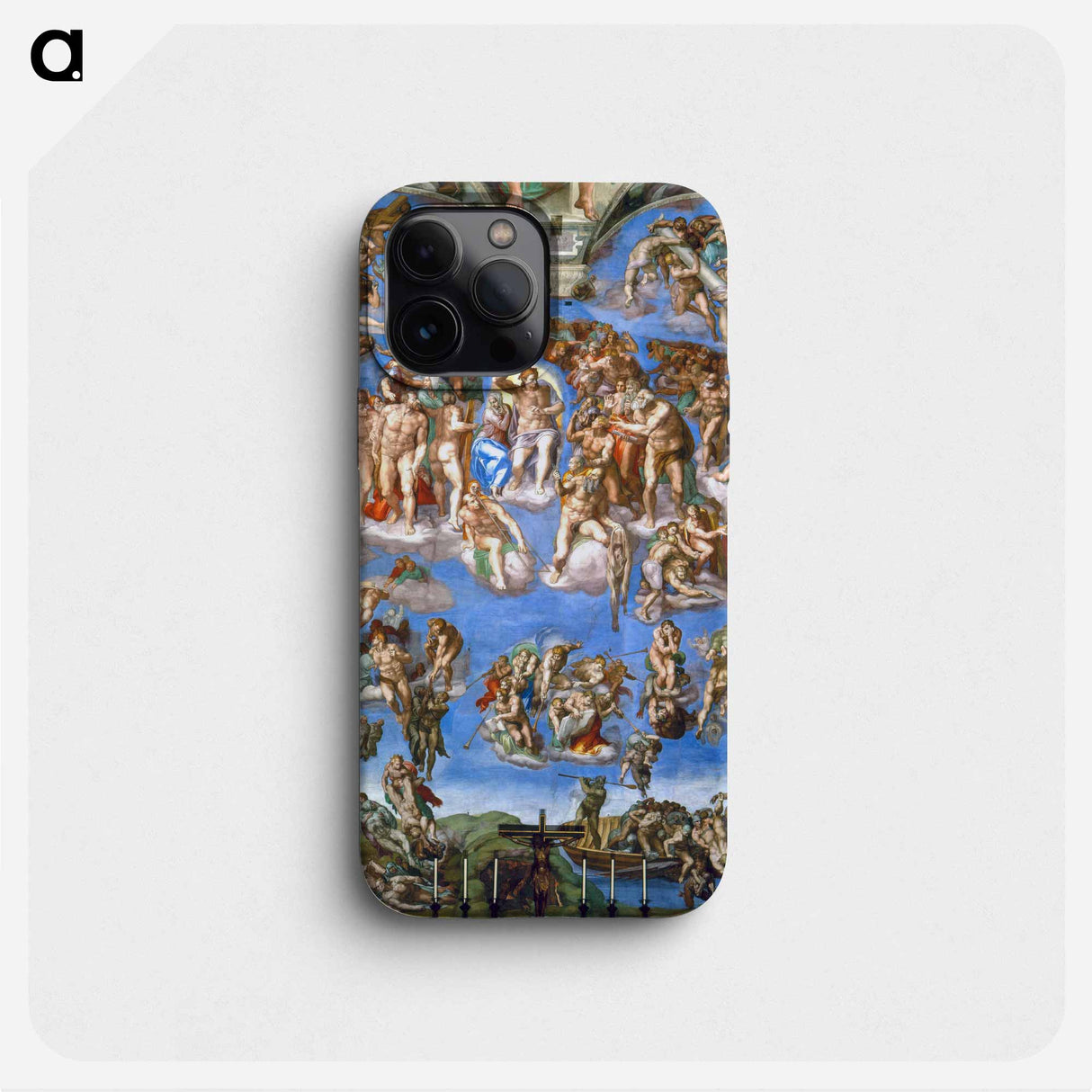 The Last Judgment - ミケランジェロ ブオナローティ Phone Case.