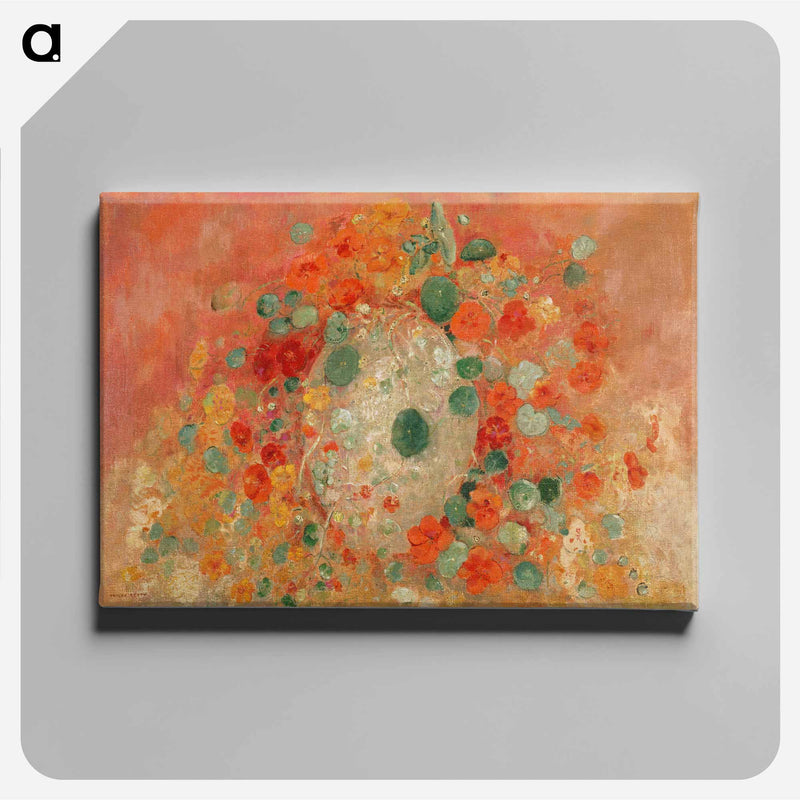 Nasturtiums - オディロン ルドン Canvas.