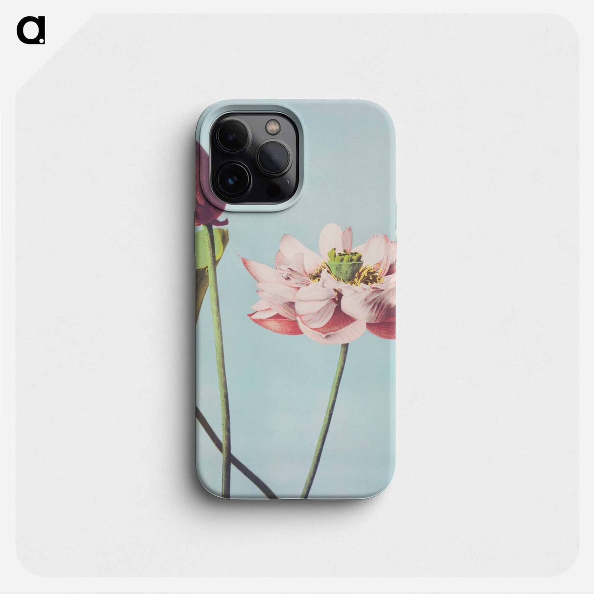 Lotus Flowers - 小川 一正 Phone Case.