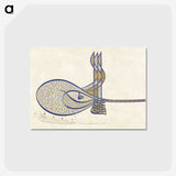1-1_Ottoman-Tughra-of-Sultan-Suleiman_postcard