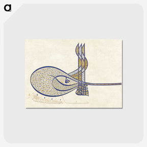 1-1_Ottoman-Tughra-of-Sultan-Suleiman_postcard