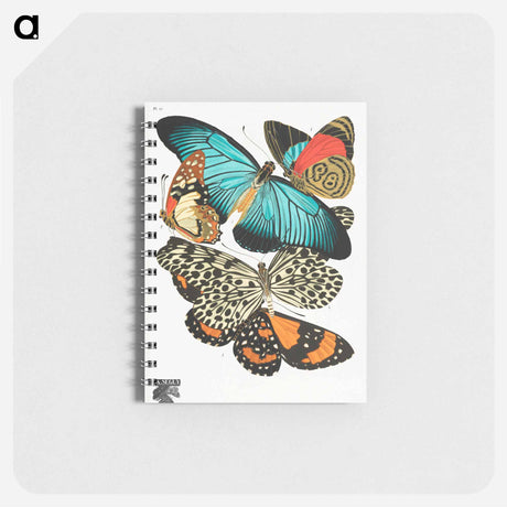 アートメモ帳-Vintage Butterflies
 - パピヨン Memo.