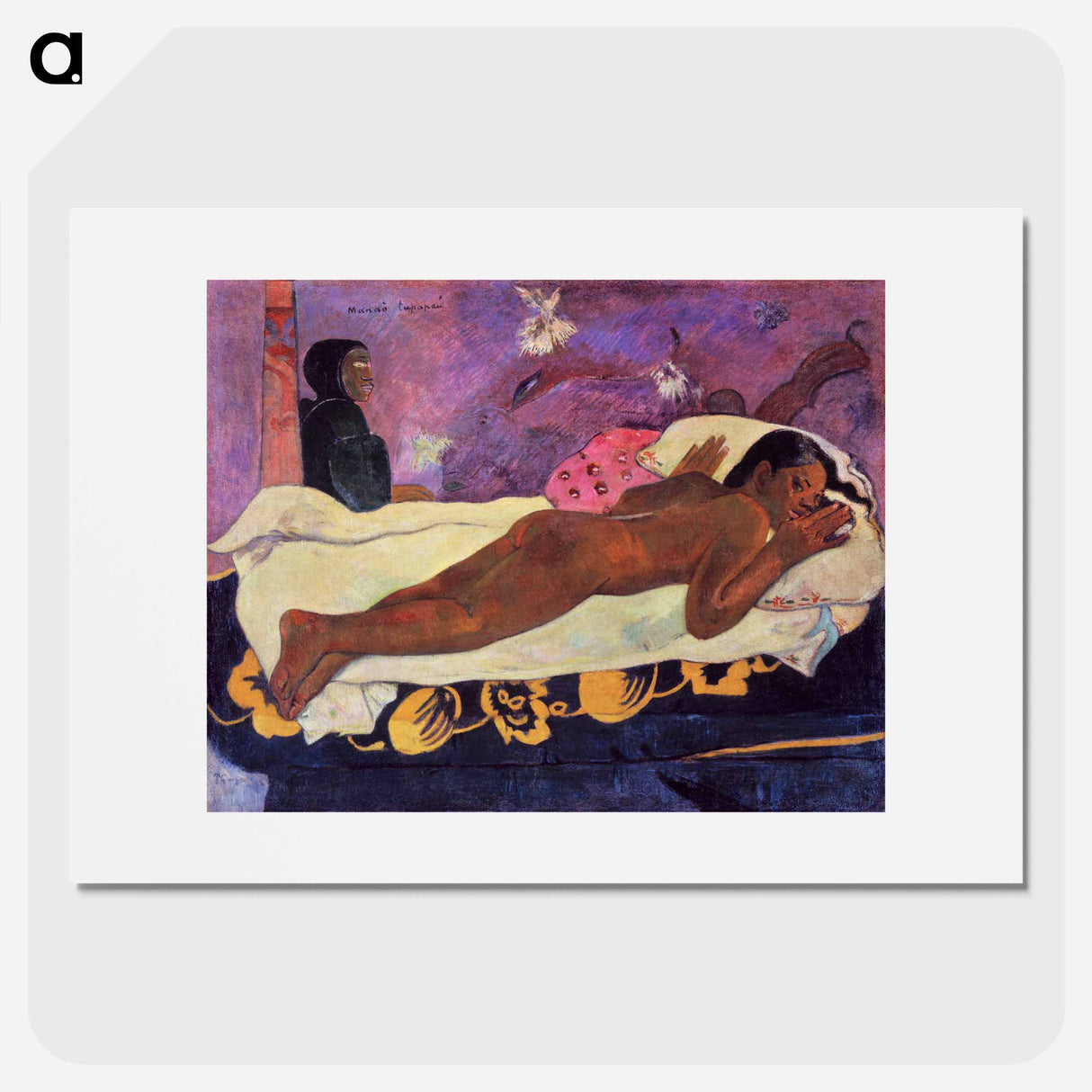 Spirit of the Dead Watching - Paul Gauguin Poster.