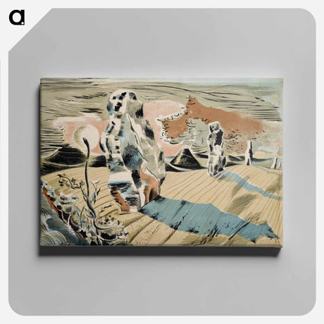 アートパネル-Avebury - ポール ナッシュ Canvas.