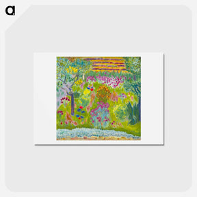 アートポストカード-Garden
 - ピエール ボナール Postcard.