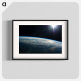アートポスター-Earth Observation by Expedition 44 Crew
 - 地球 Poster.