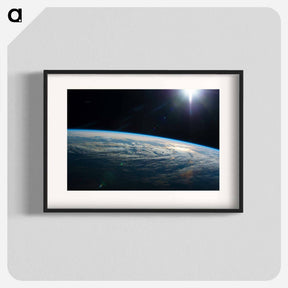 アートポスター-Earth Observation by Expedition 44 Crew
 - 地球 Poster.
