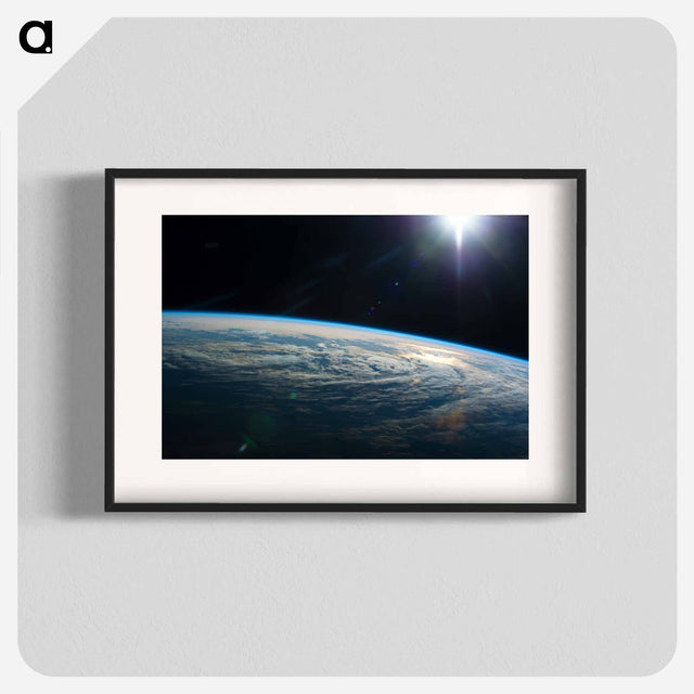 アートポスター-Earth Observation by Expedition 44 Crew
 - 地球 Poster.