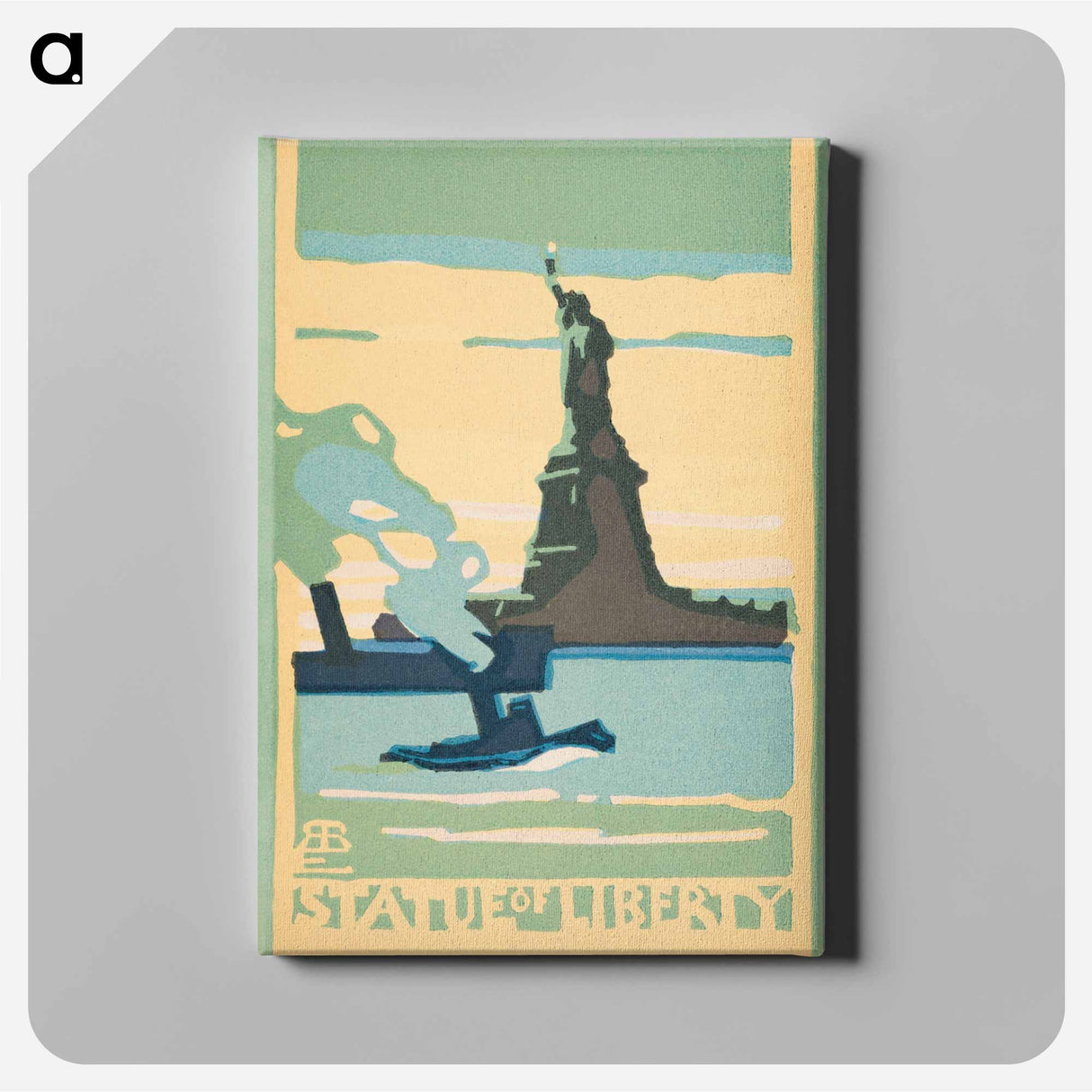 アートパネル-Statue of Liberty
 - レイチェル ロビンソン エルマー Canvas.