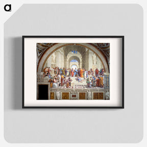 アートポスター-The School of Athens - ラファエロ サンティ Poster.