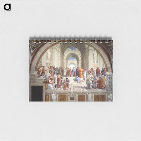 アートメモ帳-The School of Athens - ラファエロ サンティ Memo.