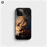 The Storm on the Sea of Galilee - レンブラント ファン レイン Phone Case.